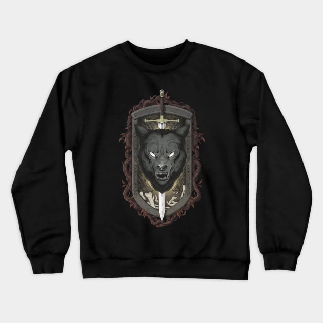 Wolf's den Crewneck Sweatshirt by AllanOhr